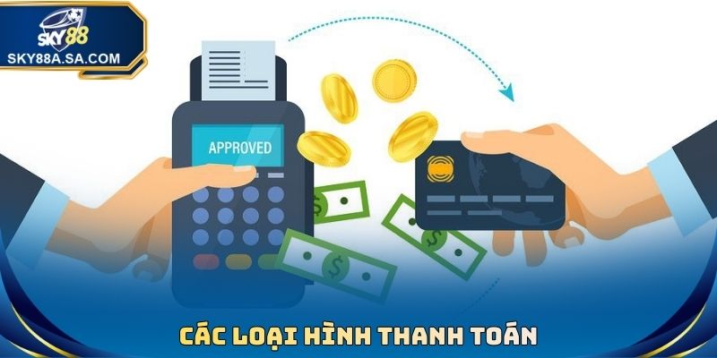 Link Nạp Tiền Sky88 Mới Nhất - Phân Tích Loại Hình Giao Dịch 1 Các loại hình thanh toán tại Link nạp tiền Sky88 mới nhất