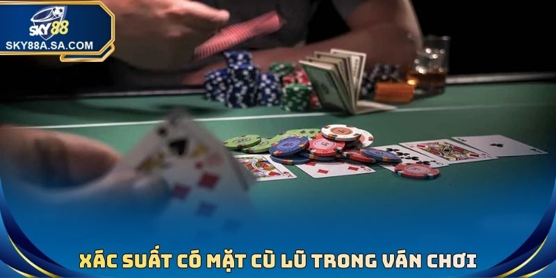 Cù Lũ Poker Là Gì? Tìm Hiểu Khái Niệm Tay Bài Và Cách Chơi 4 Xác suất có mặt cù lũ trong ván chơi