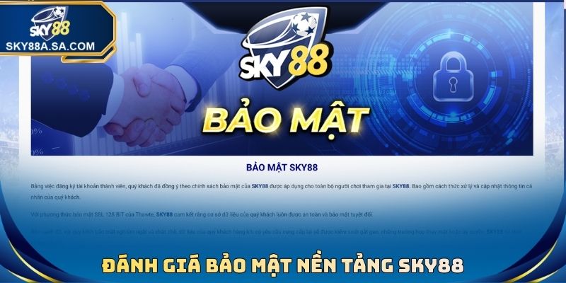 SKY88 5 Đánh giá bảo mật nền tảng Sky88