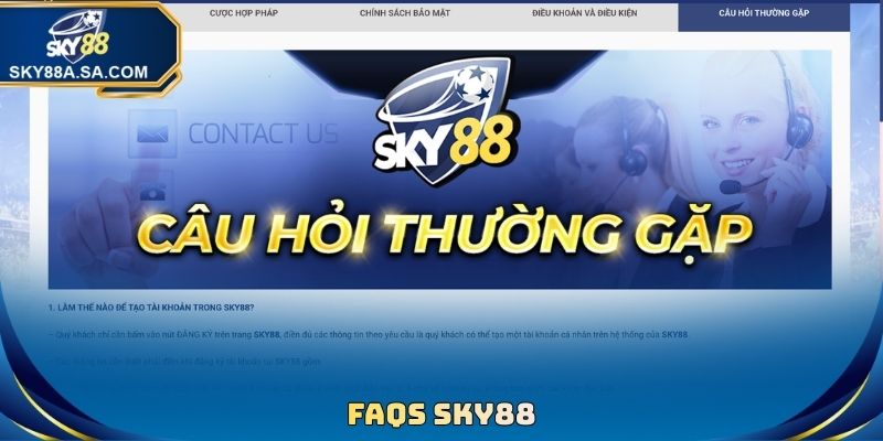 SKY88 8 FAQs Sky88