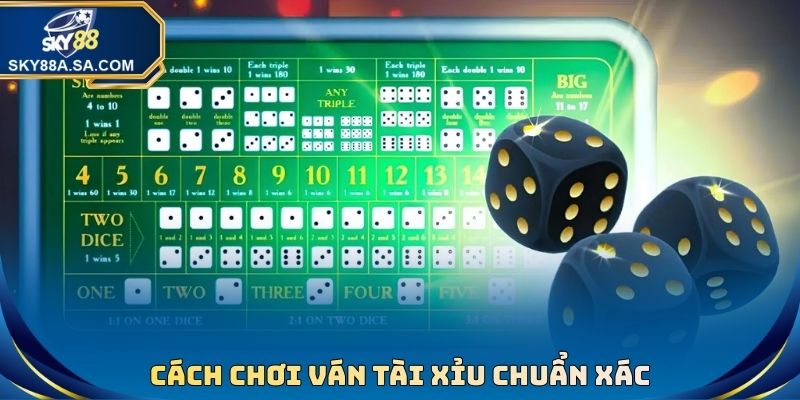 Sic Bo Là Trò Chơi Gì? Cách Chơi Cụ Thể Và Mẹo Săn Thưởng 3 Cách chơi ván Tài Xỉu chuẩn xác