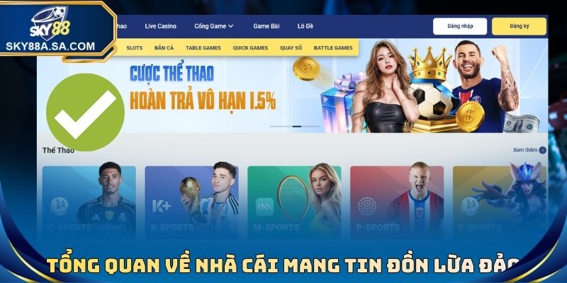 Sky88 Lừa Đảo? Sự Thật Tin Đồn Và Khẳng Định Xanh Chín 2 Tổng quan về nhà cái mang tin đồn lừa đảo