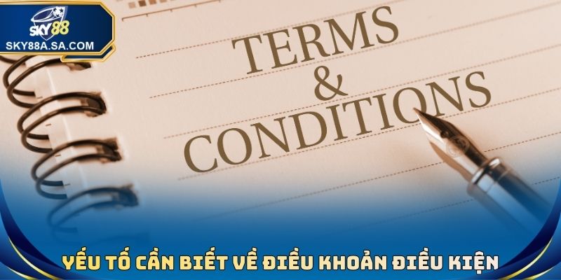 Điều Khoản Điều Kiện Sky88 - Chuẩn Mực Để Tham Gia Cá Cược 2 Yếu tố cần biết về điều khoản điều kiện